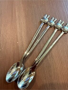 NWT - Miffy Stainless Steel Coffee / Tea Spoon Set of 4
